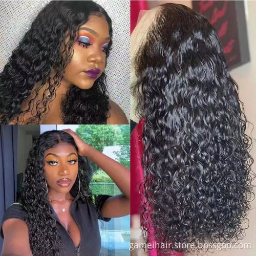 Hair Transparent Lace Frontal Wig For Black Women Raw Indian Virgin Human Hair Loose Wave 4x4 5x5 Full Hd Lace Closure Wig